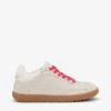 08 Canvas Raw Edge Sneakers