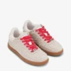 08 Canvas Raw Edge Sneakers