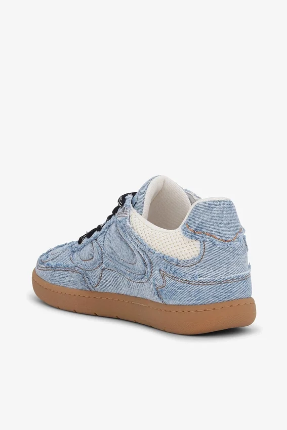 08 Denim Raw Edge Sneakers 08 Denim Raw Edge Sneakers