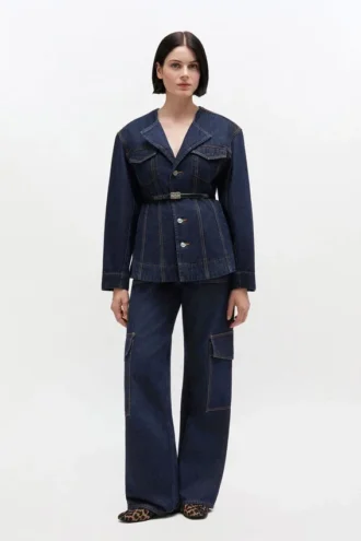Angi Jeans in Dark Rinse Denim