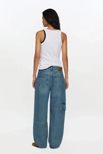 Audri Jeans in Tint Rigid Denim