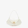 B-Kat Bag Studs in White B-Kat Bag Studs in White