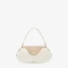 B-Kat Bag Studs in White B-Kat Bag Studs in White