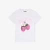Baby Fit T-shirt with Raspberry