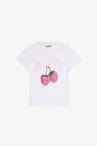 Baby Fit T-shirt with Raspberry
