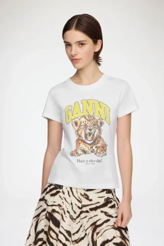 Baby Fit T-shirt with Tiger