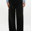 Baggy Jeans in Black Washed Denim