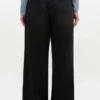 Baggy Jeans in Black Washed Denim