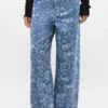 Baggy Jeans in Blue Tapestry Denim