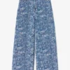Baggy Jeans in Blue Tapestry Denim