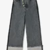Baggy Jeans with Double Fly