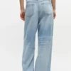 Baggy Wide Jeans in Light Blue Denim