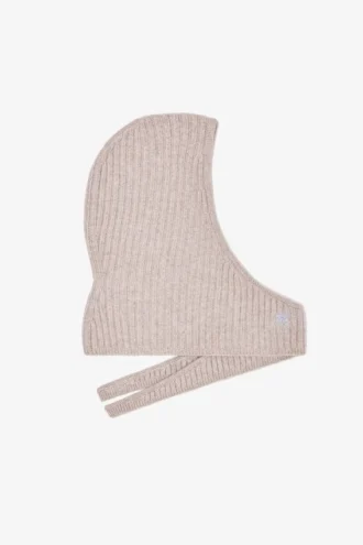 Beige Wool Mix Balaclava Beige Wool Mix Balaclava