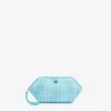 Bikini Pouch in Blue Check Bikini Pouch in Blue Check
