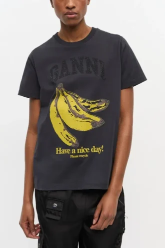Black Banana Graphic T-shirt