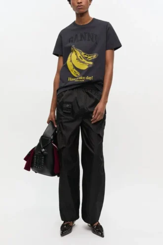 Black Banana Graphic T-shirt