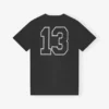 Black Basic Cotton Witch Relaxed T-shirt
