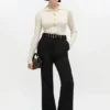 Black Belted Pants