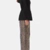 Black Bonded Crepe Curve Sleeve Jacket