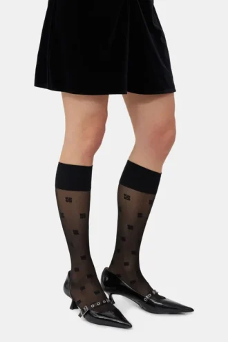 Black Butterfly Lace Socks Black Butterfly Lace Socks
