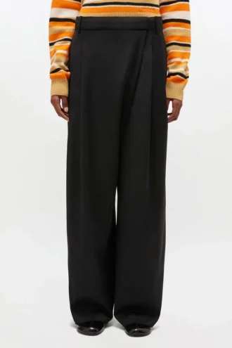 Black Cross-over Pants