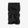 Black Draped Skirt