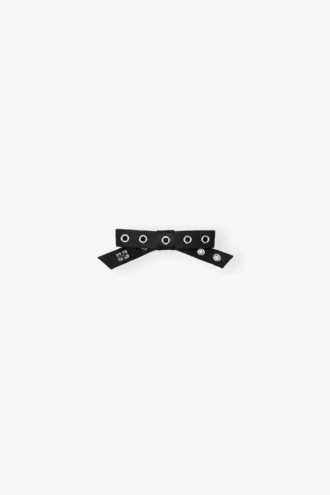 Black Eyelet Bow Barrette Black Eyelet Bow Barrette