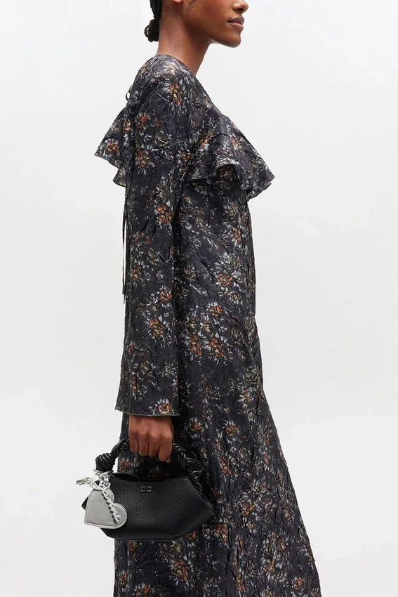 Black Grained Mini Bou Bag Black Grained Mini Bou Bag