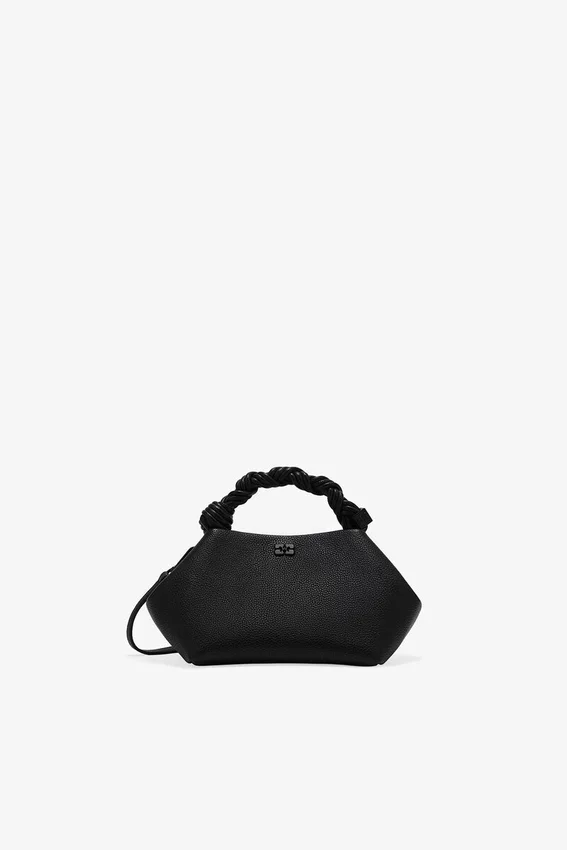 Black Grained Small Bou Bag Black Grained Small Bou Bag