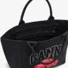 Black Medium Cherry Tote Black Medium Cherry Tote