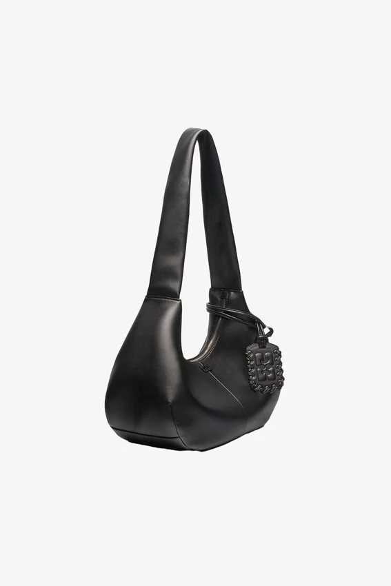 Black Medium Hobo Bag Black Medium Hobo Bag