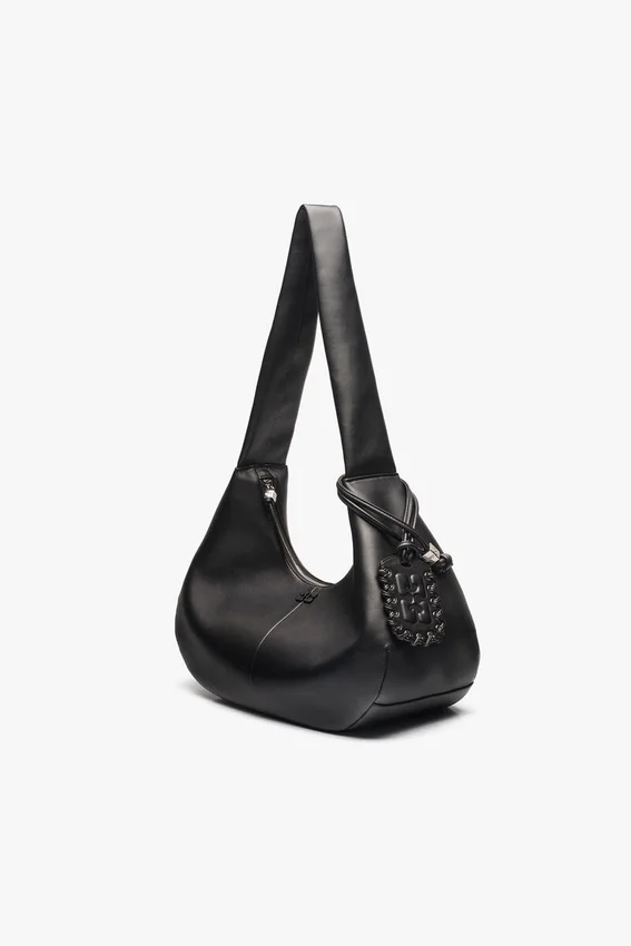 Black Medium Hobo Bag Black Medium Hobo Bag