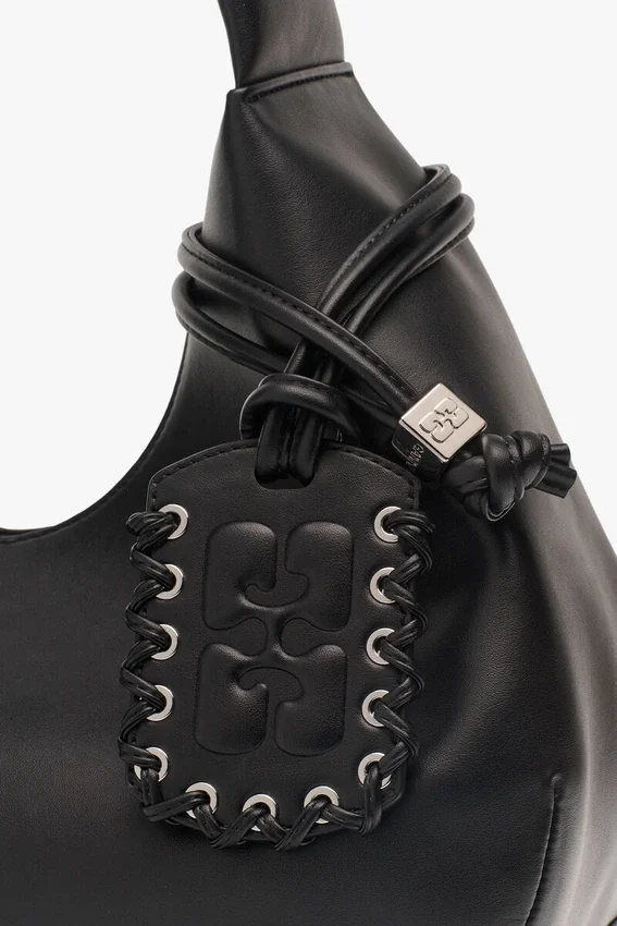 Black Medium Hobo Bag Black Medium Hobo Bag