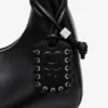 Black Medium Laces Hobo Bag Black Medium Laces Hobo Bag