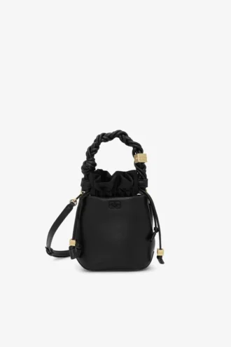 Black Mini Bou Bucket Bag