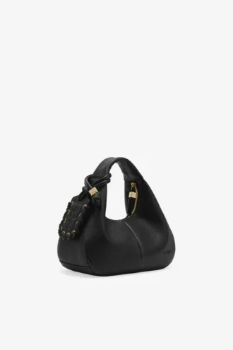 Black Mini Hobo Bag