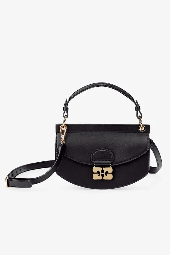 Black Mini Top Handle Apo-G Bag Black Mini Top Handle Apo-G Bag