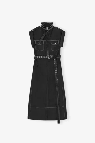Black Nylon Dress