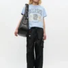 Black Nylon Elasticated Pants Black Nylon Elasticated Pants