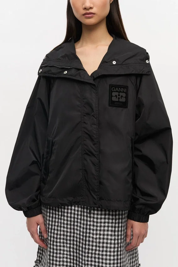 Black Nylon Jacket Black Nylon Jacket