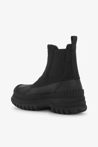 Black Outdoor Chelsea Boots