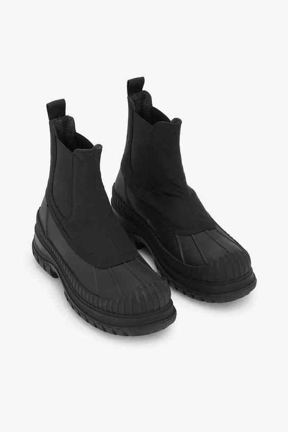 Black Outdoor Chelsea Boots Black Outdoor Chelsea Boots