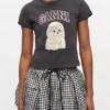Black Poodle Baby Fit T-shirt