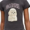 Black Poodle Baby Fit T-shirt