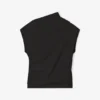 Black Ruched Top