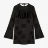 Black Ruffle Mini Dress Black Ruffle Mini Dress