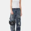 Black Small Bucky Crossbody Bag