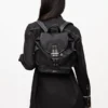 Black Small Bucky Nylon Backpack