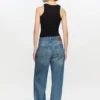 Black Soft Cotton Rib Tank Top Black Soft Cotton Rib Tank Top