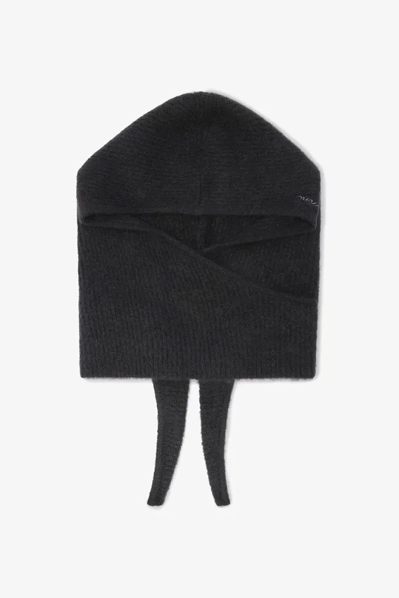Black Soft Wool Balaclava Black Soft Wool Balaclava